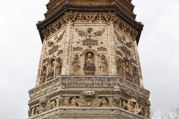 Guangsheng Temple Pagoda, Yi County, Jinzhou, Liaoning, China