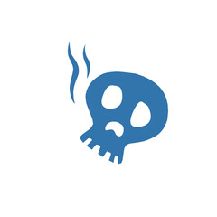 Human skull icon