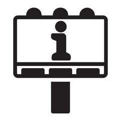 billboard glyph icon