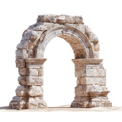 Ancient Roman Archway Ruins - Architectural Stone