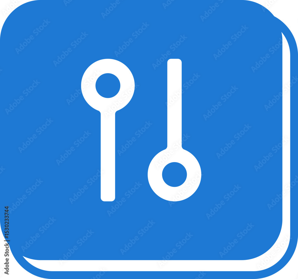 Poster modern app ui icons element
