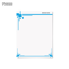 simple blank letterhead template