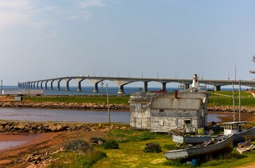 Confederation Bridge from Pei side