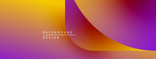 Abstract gradient background. Orange, purple hues blend smoothly. Minimalist design features text background design. Modern aesthetic.