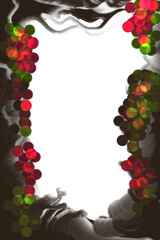 frame with grapevine