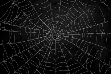 Obraz premium Spiderweb pattern design with spider