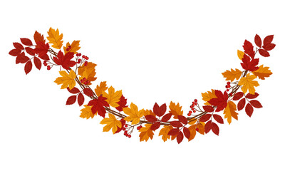 autumn leaves border