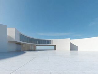 Obraz premium Modern Minimalist Architecture Design