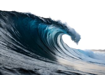 abstract blue wave clipart png image on transparent background