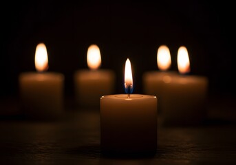 Four Candles in the Dark