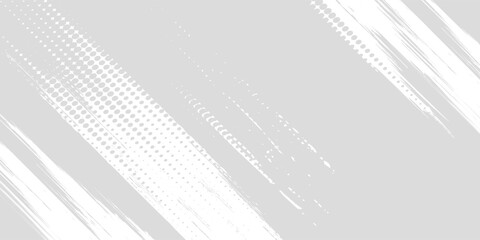 Grunge brush stroke background. White brush stroke isolated on abstract white background modern arts grunge white