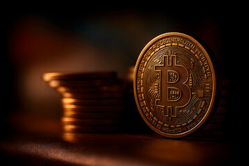 BITCOIN COINS STANDING