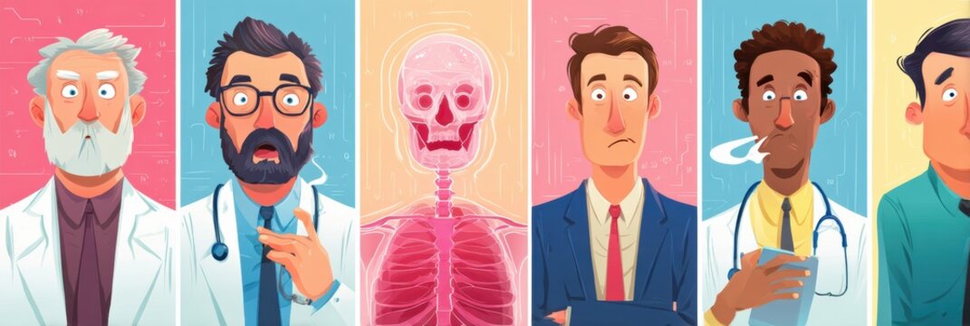 Top 5 Preventable Causes of Death in Men Presented in a Clean and Engaging Infographic Format for Educational Purposes