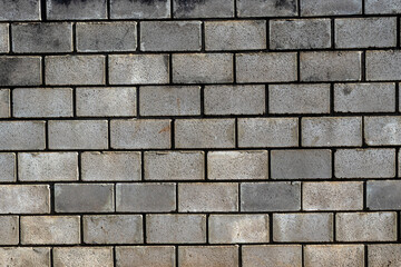 image of a concrete block wall. Industrial texture perfect for construction, urbanism, architecture, and structure concepts