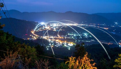 Global Connectivity, Fiber Optics, Lighting Cities and Villages