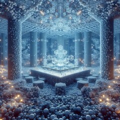 where every surface is covered in