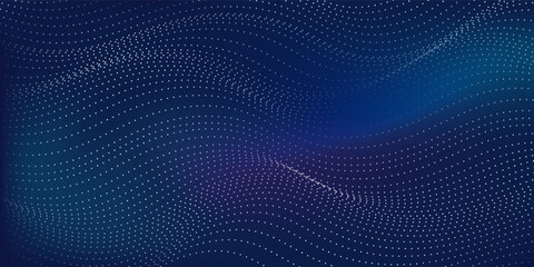 Obraz premium Modern light point Hi-tech digital technology concept. High tech computer illustration abstract