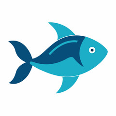 Obraz premium vector illustration of a fish