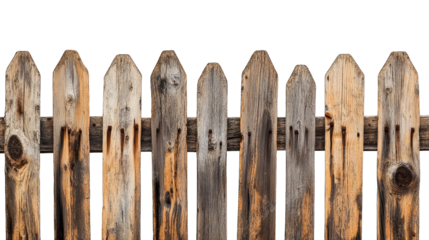 A Close-up Of A Rustic Wooden Fence With Weathered And Stained Boards The Fence Is Made Of Vertical Planks With A Horizontal Rail Creating A Simple And Classic Design The Wood Is Aged And Has A Natura