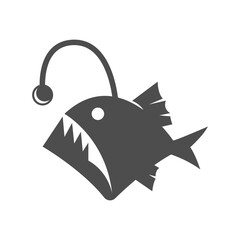 Anglerfish logo icon design