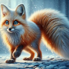Realism Bushy blizzard setting