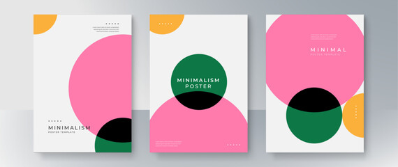 Colorful Geometric Form Minimalism Poster