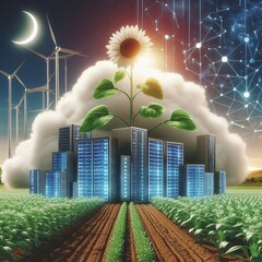Sustainable cloud an agritech platform