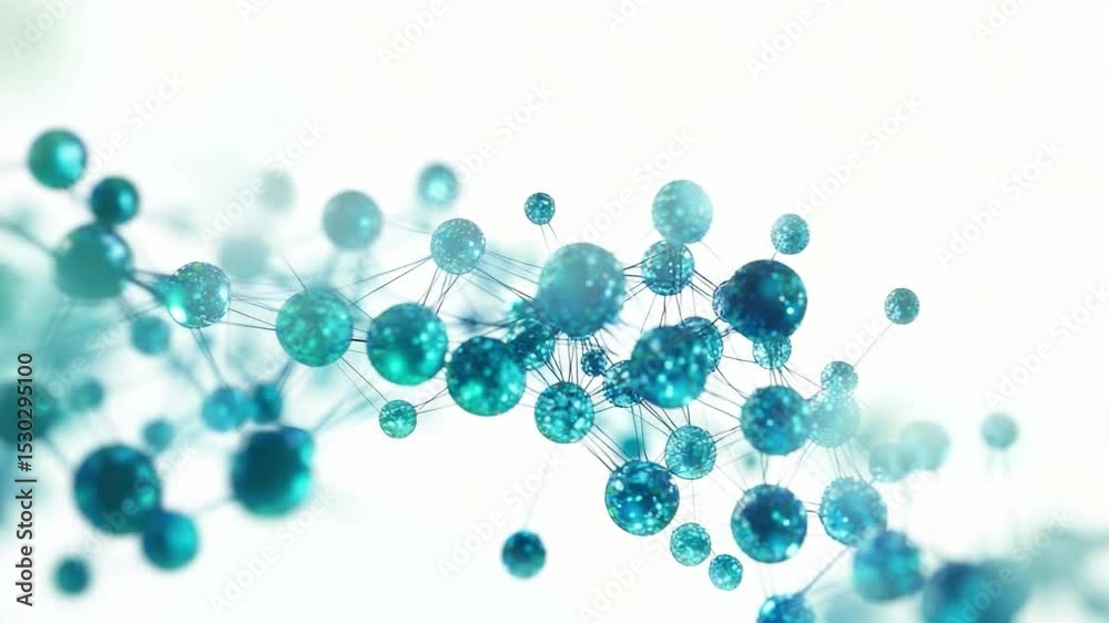 Poster molecular network visualization: an abstract and artistic representation of a molecular network. the