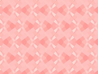 ピンクの繊細で神秘的なモザイク～抽象的な幾何学模様の背景素材100