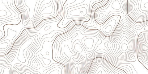 Topographic map. Geographic mountain relief. Contour maps. Abstract lines background. Vector illustration
