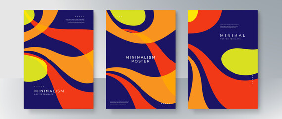 Geometric Shape Minimalism Poster Design