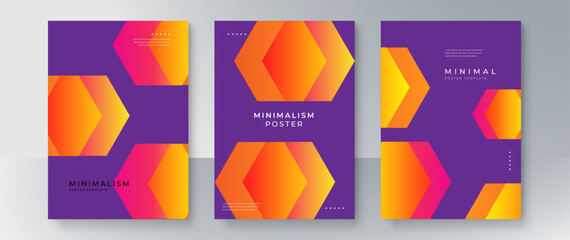 Colorful Creative Minimalism Poster Design