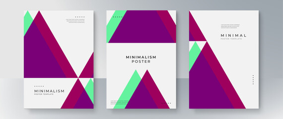 Colorful Creative Minimalism Poster Design