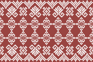seamless knitted pattern