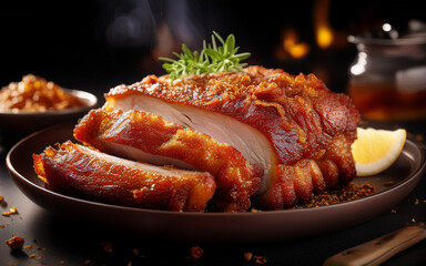 grilled pork chops