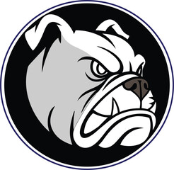 Dog logo design art