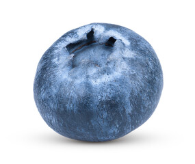 Fresh blueberry isolated transparent png (Image from camera)
