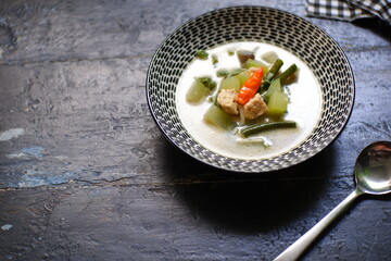 bowl of sayur lodeh