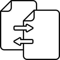 Obraz premium Transfer Icon