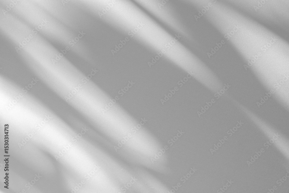 Poster Wall interior background, studio and backdrops show products.with shadow from window color white and grey. background for text insertion and presentation product	
