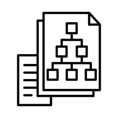 hierarchical structure icon