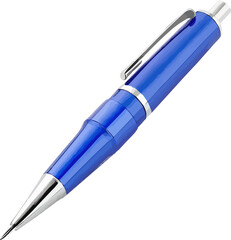 blue pen isolated on white