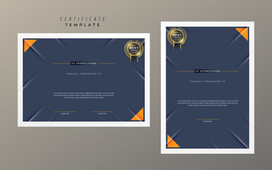 Company Achievement Certificate Template