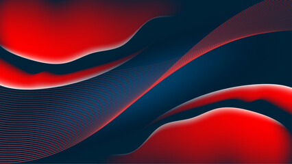 Colorful Fluid Wave Gradient Background Style