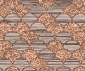Arc seamless, inlay. Stained glass window for interior design. Art deco. Leaded pane. Oriental pattern for wallpapers, textile print, tile. Marble texture. Print for t-shirts, linens, textile.