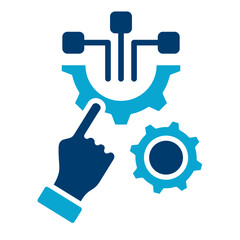Digital Transformation Icon