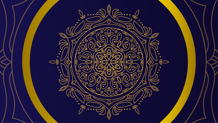 Elegant Mandala Decorative Background Design