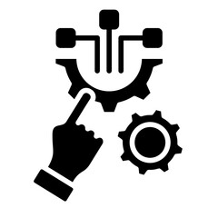 Digital Transformation Icon