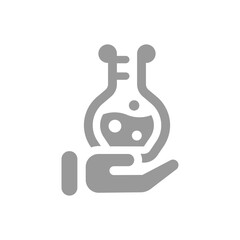 lab tube icon