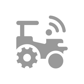 smart tractor icon